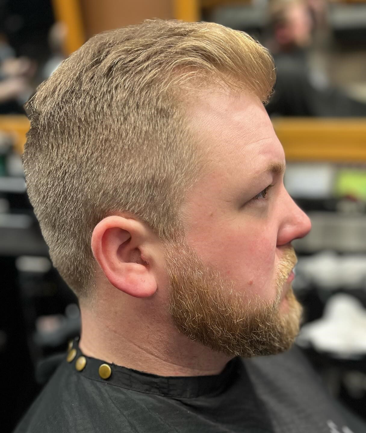 Tapered Cut with Short Beard